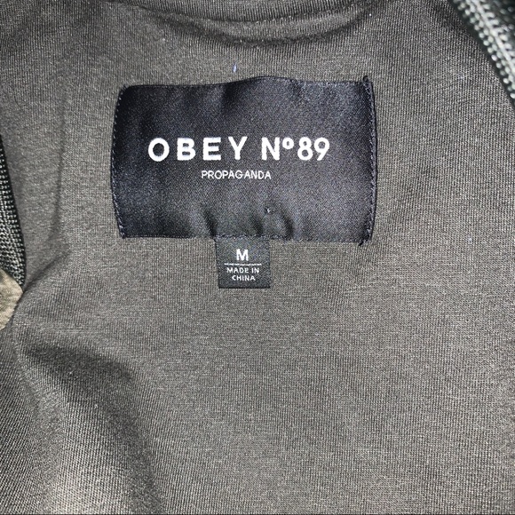 OBEY  Propaganda bomber jacket size M - Picture 5 of 6